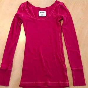 Abercrombie Kids cute stretch l/s tee, size M